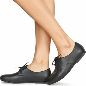 BIRKENSTOCK Saunders Black Napa Leather Derby Oxford Lace Up Shoes 41 / 10